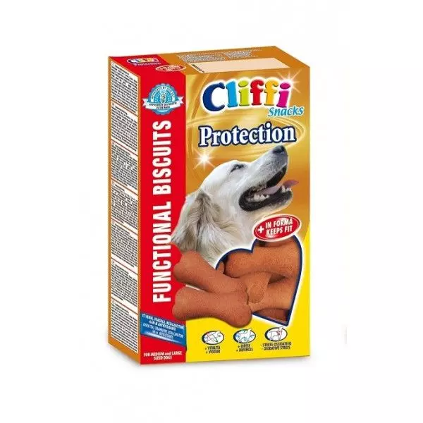Бисквиты для крупных собак Cliffi "Анти-Стресс" 350гр