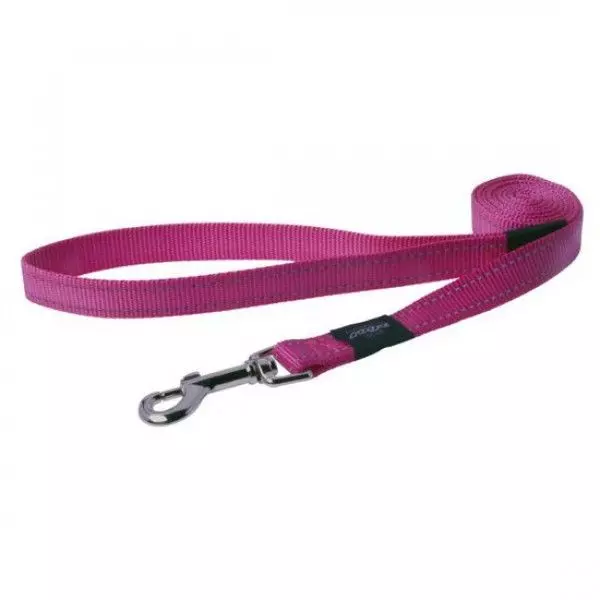 Поводок для собак Rogz "Utility", размер L, ширина 2 см, длина 1,4м, розовый