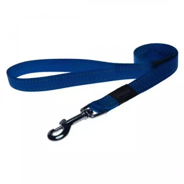 Поводок для собак Rogz "Utility", размер M, ширина 1,6 см, длина 1,4м синий