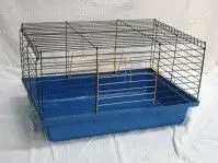 Клетка для кроликов и морских свинок Вака №1 складная 50*35*30 см