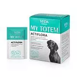 Синбиотический комплекс для собак Veda My Totem Actiflora (30 пакетиков по 1 г)