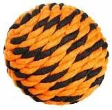 Мяч Броник малый, оранжевый-черный