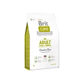 Сухой корм для собак мелких пород Brit Care Dog adult small 3 кг (дефект 10-20 см)