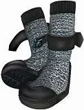 Защитные носки для лап Trixie Walker XL чёрный/чёрный 2 шт 
