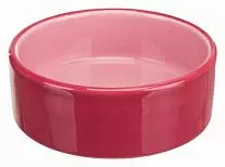 Миска для собак Трикси керамическая 0.3 л, 12 см, розовый