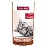 Подушечки для кошек Беафар Malt-Bits с лососем 35 г