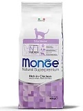 Сухой корм для стерилизованных кошек Monge Cat Sterilised для профилактики ожирения 10 кг (дефект упаковки 5 см)