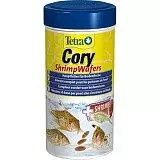 Корм для сомов Тетра Cory Shrimp Wafers пластинки с добавлением креветки, 100 мл