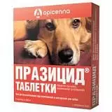 Таблетки для собак Апиценна Празицид 6 таб*500мг
