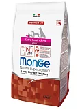 Сухой корм для собак миниатюрных пород Monge Dog Speciality Extra Small с ягненком 2,5 кг  (дефект упаковки 3-5см)