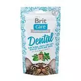 Лакомство для кошек Брит Care Dental для очистки зубов 50 г