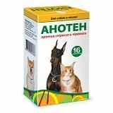 Успокоительное средство для собак и кошек Анотен, 16 пакетиков