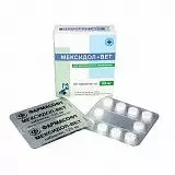 Антиоксидантный препарат для кошек и собак Фармасофт Мексидол-Вет 125мг 20 табл.