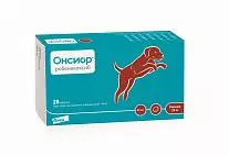 Таблетки для облегчения воспаления и боли у собак от 20 до 40 кг Elanco Онсиор™ 40 мг, 28 табл.