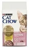 Сухой корм для котят Cat Chow с домашней птицей 1,5 кг