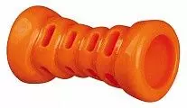Игрушка для собак Трикси 33510 Кость Soft & Strong TPR 9 см оранжевая