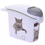 Контейнер для корма Curver PetLife "Сладкие котята" на 6 кг/15 л, 23*50*36 см