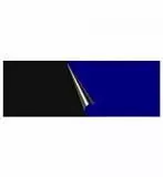 Фон двусторонний 0,3х0,1 (Triol) 9017/9018, синий, черный