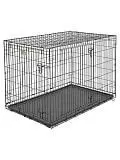 Клетка для собак Midwest iCrate 122х76х84 см, черная, 2 двери