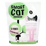 Силикагелевый наполнитель для чувствительных кошек Smart Cat (без аромата), 10 л (4,37 кг.)