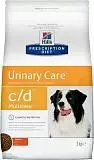 Лечебный корм для собак Хилс C/D От мочекаменной болезни, струвиты (Urinary) 12 кг