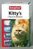 Витаминизированное лакомство для кошек Беафар Kitty`s Таурин+Биотин 180 шт.