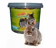 Корм для кроликов Брава Премиум полнорационный корм 650 г