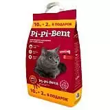 Наполнитель для кошачьих туалетов Pi-Pi-Bent Классик пакет 10+2 кг