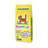 Наполнитель комкующийся для кошек PrettyCat Супер белый 10 кг (дефект 10-20 см)