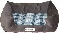 Лежак для животных Gaffy Pet Plaid 11258L серый 70*55*23 см