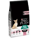 Сухой корм для мелких пород собак Проплан, с чувствительным пищеварением, лосось/рис, 3 кг (дефект упаковки 3-5 см)