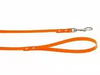 Поводок для собак Каскад из биотана, ширина 12 мм длина 2 м, оранжевый