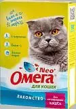 Витамины для кошек Омега Neo+ с протеином и L-карнитином 90таб