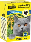 Консервы для кошек Бозита mini кус в желе с дом птиц 190г