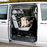 Подстилка автомобильная для собак Trixie 13234 1,4*1,45 м нейлон серо-бежевая