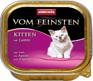 Консервы для котят Анимонда Vom Feinsten KITTEN ягненок 100г (срок 08.22)