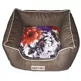 Лежак для животных Gaffy Pet Flower Choco 11071M 55*45*23 см