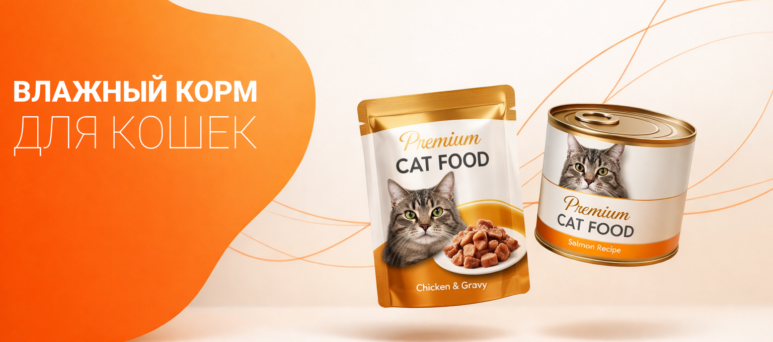 Влажный корм для кошек