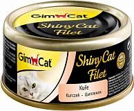Консервы для кошек GimCat ShinyCat Filet из цыпленка 70 г